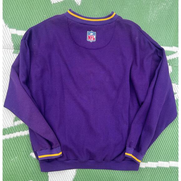 Vintage Minnesota Vikings Logo Athletic NFL Pro Line Crewneck Size Large - Picture 5 of 6
